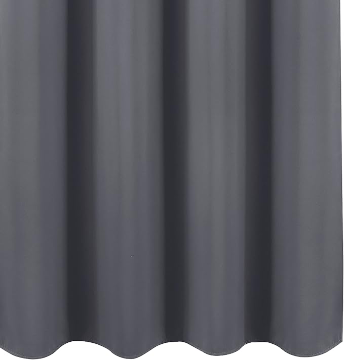 LEMOMO Blackout Curtains 42 x 95 inch/Dark Grey Curtains Set of 2 - Image 9