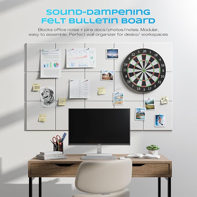 22 Pack Self-Adhesive Acoustic Panels, Soundproof Wall Panels - Image 4
