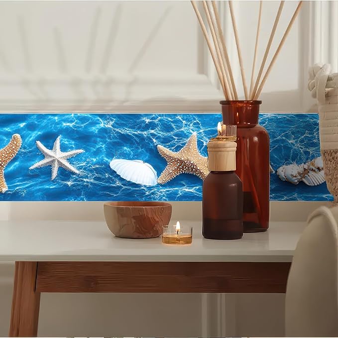 HOMETITUTE Wallpaper Border 4x196 Inch Peel and Stick Wall Border Wallpaper - Image 2