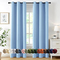 MIULEE Blackout Curtains for Bedroom Living Room 2 Panels, Thermal Insulated by MIULEE