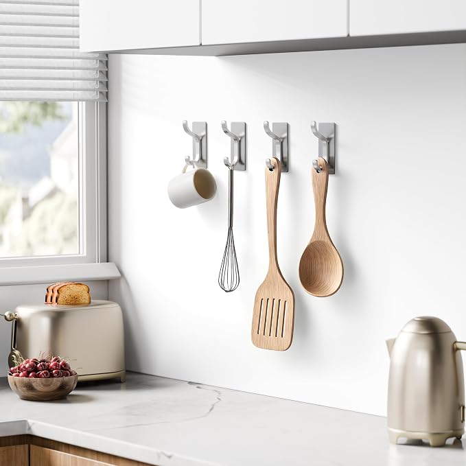 pickpiff Adhesive Wall Hooks for Hanging Towels - Image 8