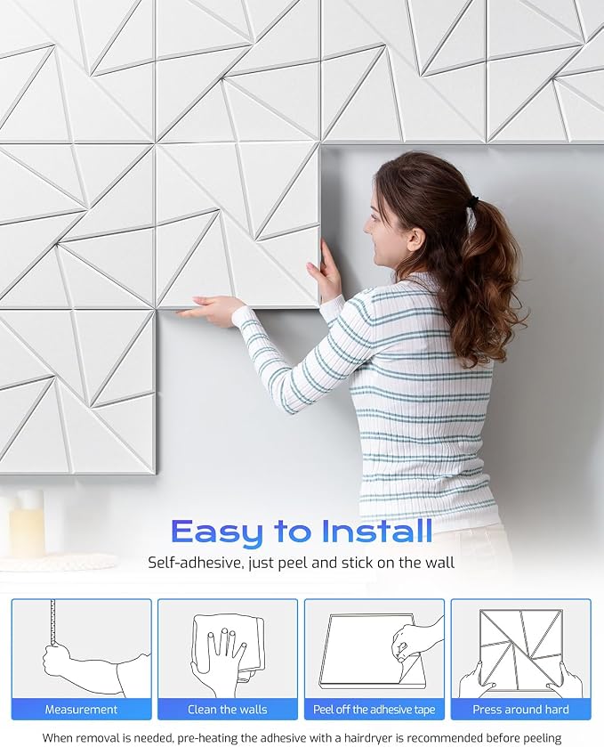 12 Pack Acoustic Panels, Sound Proof Foam Panels - Image 6