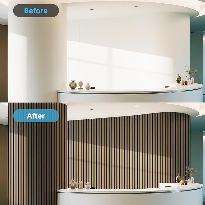 Art3d Acoustic Wood Slat Wall Panel - Image 9