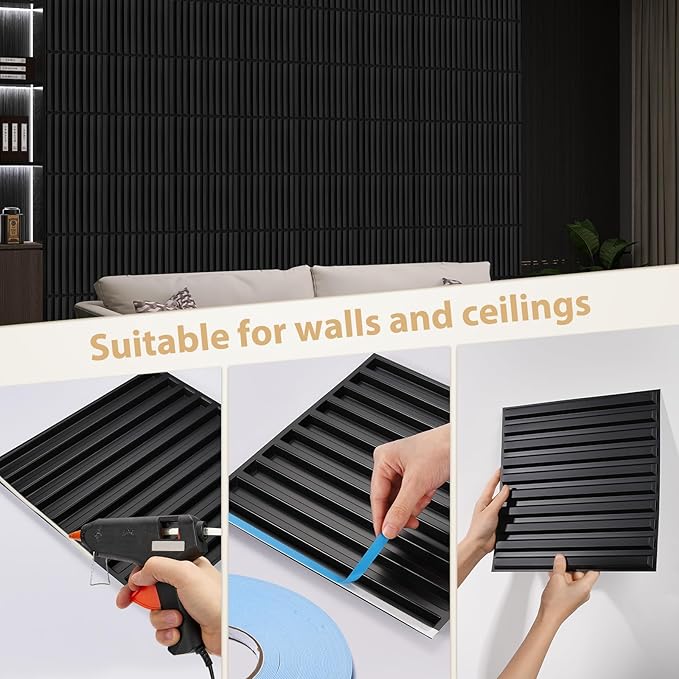 Heikki 30 Pack 3D Wall Panel for Interior Wall Décor, PVC Flower Textured Wall - Image 3