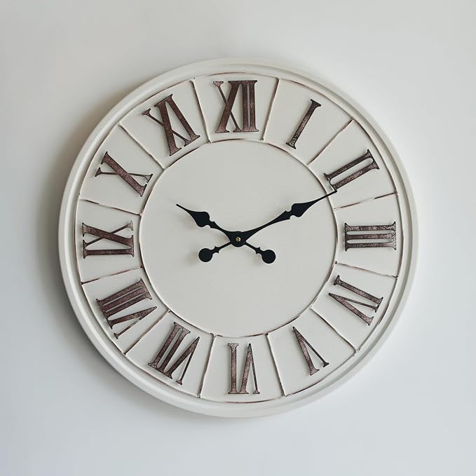 Large Farmhouse Wall Clock - Image 2