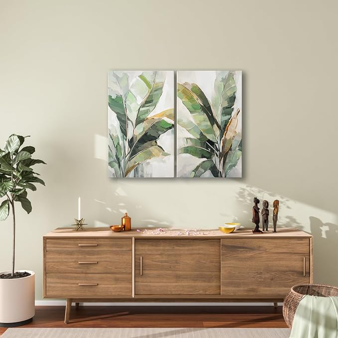 Botanical Wall Art Set Hand Painted, - Image 7