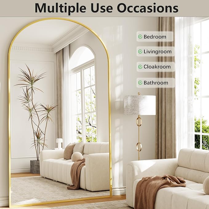Oversized Full Length Mirror, Room Decor Big Full Body Mirror - Image 7