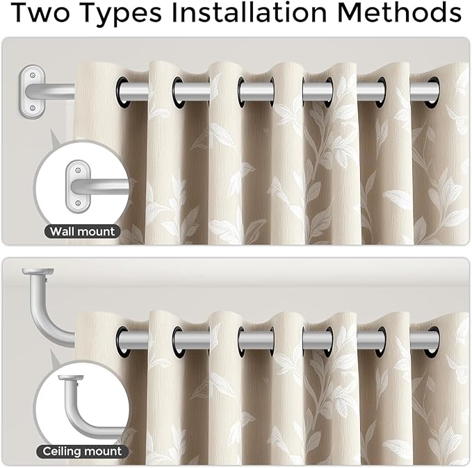 Curtain Rods 36-184 Inch, Living Room, Sliding Door - Image 4