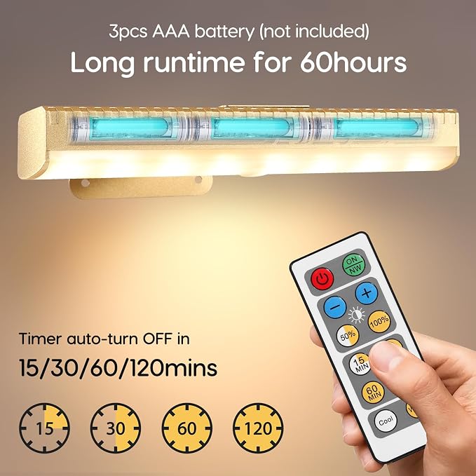 6pcs Battery Operated Picture Light - Image 5