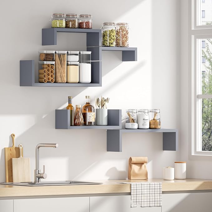 SRIWATANA Floating Shelves for Wall, Wall Shelves for Bathroom, Living Room - Image 8