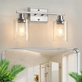 Unicozin 2 Light Bathroom Light Fixtures, Modern Vanity Lights Over Mirror by Unicozin
