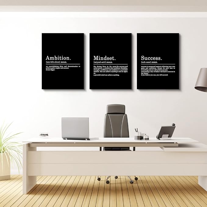 Inspirational Canvas Painting Wall Art -EPHANY ART, Mindset Quotes Prints - Image 5