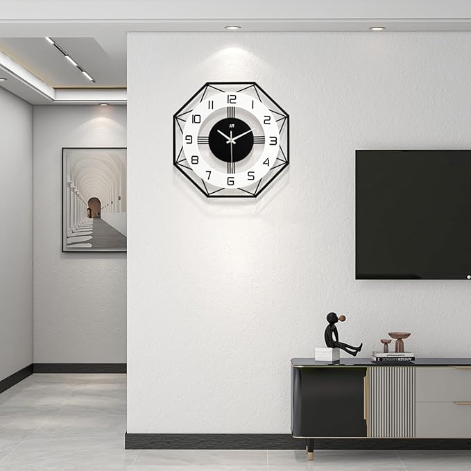 Large Wall Clocks for Living Room Decor Modern Silent Wall Clock for Home House by CreativeClock