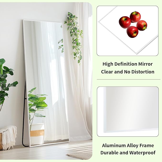 Sunniry Floor Mirror Full Length 56x18 inch, Full Length Mirror - Image 2