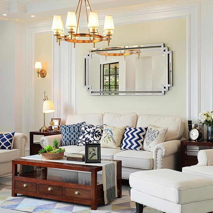24" X 47" Large Decorative Mirror - Image 6