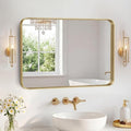 NEWBULIG 24X32 Inch Bathroom Mirror by NEWBULIG