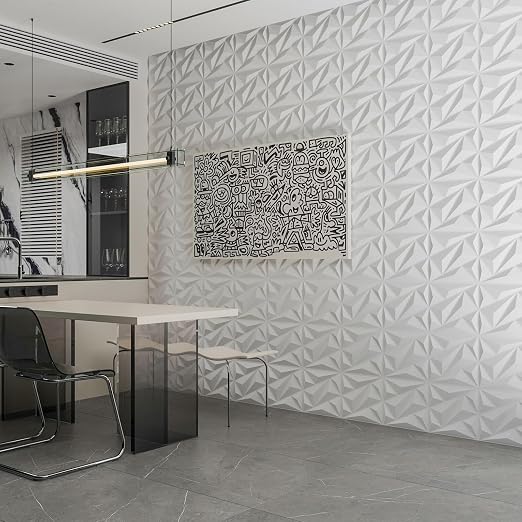 Art3dwallpanels 50 Pack 3D Wall Panel Diamond - Image 6