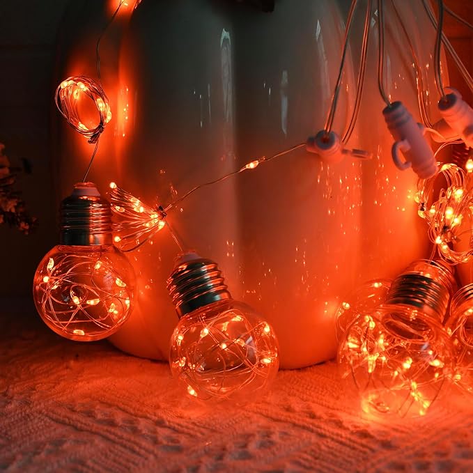 YOLIGHT Wishing Ball Curtain Lights 200 LED Window Curtain String Lights - Image 8