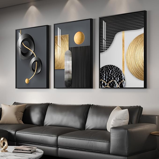 Large Framed Modern Elegant Wall Art by Cuspin