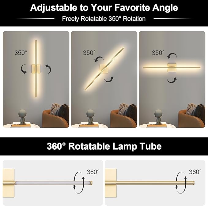 Battery Operated Wall Sconce Set of Two - Image 6