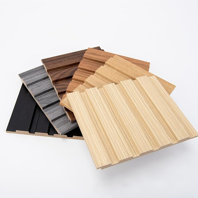 Art3d 6-Piece Wood Slat Panels for Stylish Interior Decor and Ceiling Decoration - Image 2