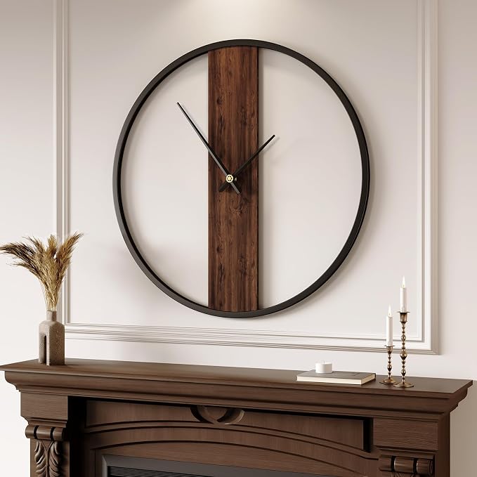 Large Wall Clock 30 Inch Modern Wall Clock by Cuspin
