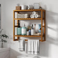 Galood Over The Toilet Storage Bathroom Shelves Wall Mounted 3 Tier Space Saver by Galood
