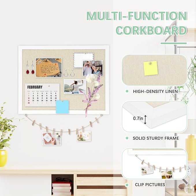 DOLLAR BOSS Cork Board Bulletin Board - Image 5