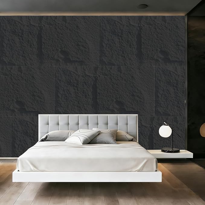 3D Faux Stone Wall Panels, Cement Texture Thicker Accent - Image 6