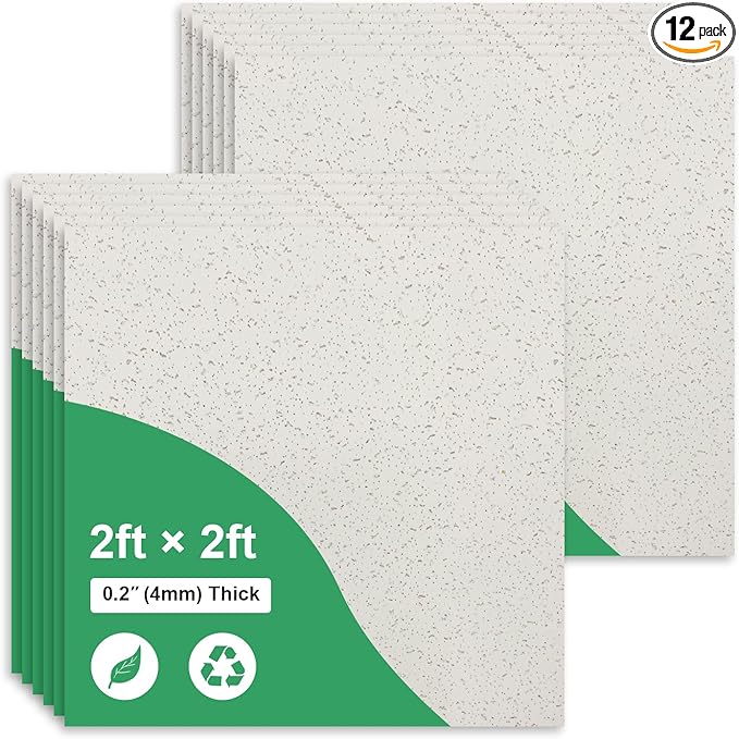 2ft x 2ft Printed Pro Ceiling Tiles by Gigrwiin