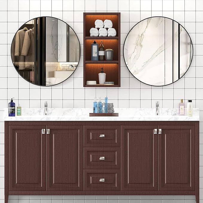 USHOWER 2- Pack Bathroom Mirrors - Image 7