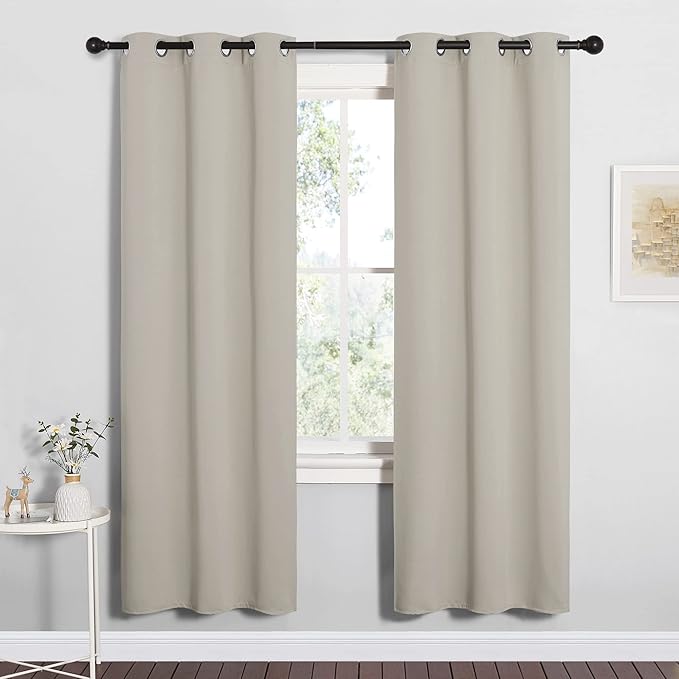 NICETOWN Blackout Curtains for Bedroom, 72 inches Long Curtains & Drapes for by NICETOWN