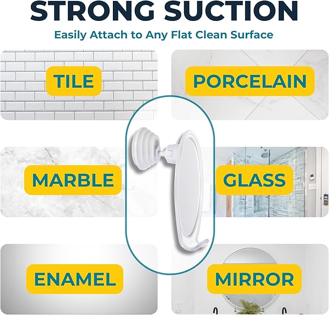 HONEYBULL Fogless Shower Mirror - Image 4