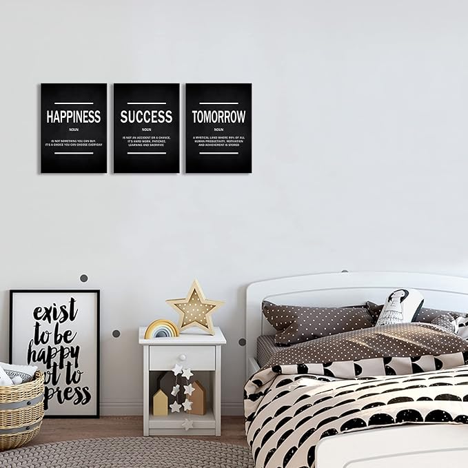 KAWAHONE Success Quotes Wall Art, Motivational Entrepreneur Tomorrow Poster - Image 5