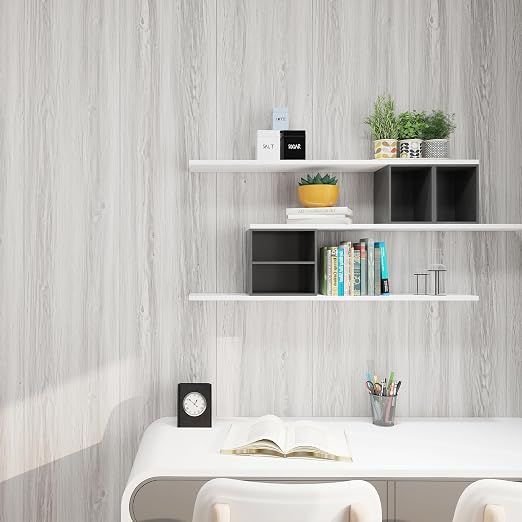 Wood Grain Peel and Stick Floor Tiles – 11.8” Width, Full Roll Length of 118" – - Image 9