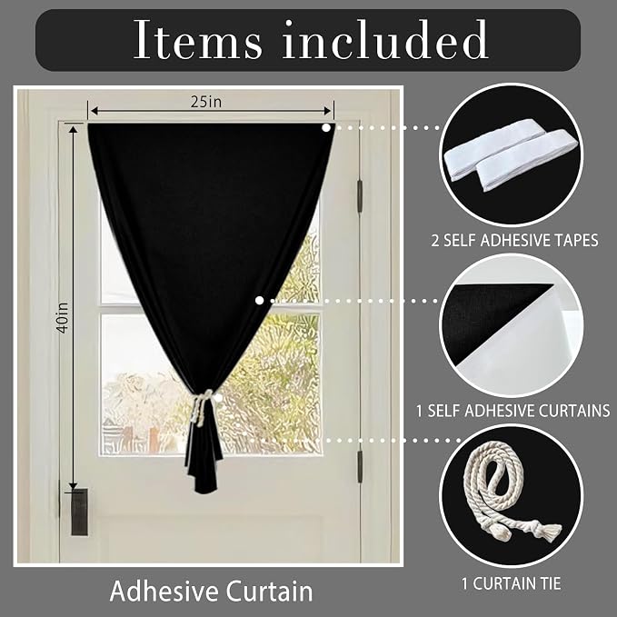 Adhesive 100% Blackout Curtain - Image 6