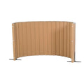 Angeles, Quiet Divider with Sound Sponge 48" x 10' Wall in Natural Tan by Angeles