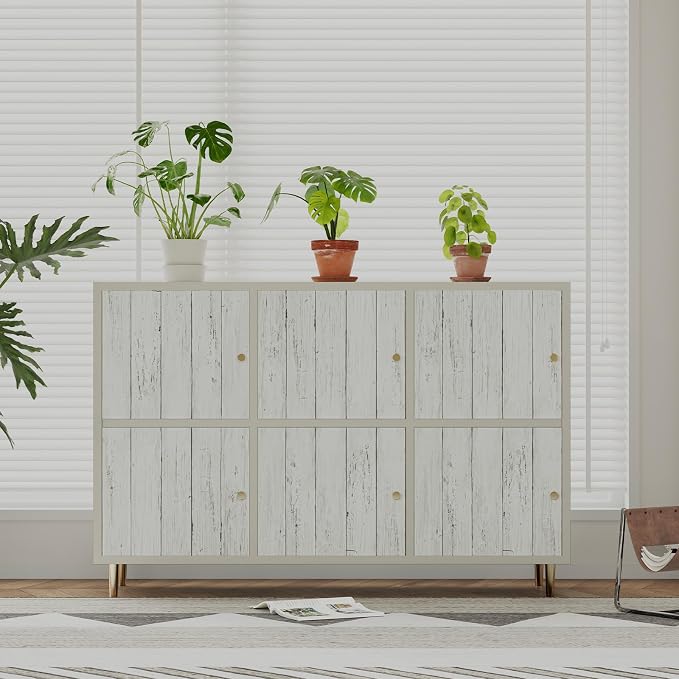 Abyssaly White Grey Wood Self Adhesive Paper 17.71 in X 32.8 Ft Removable Wood - Image 3