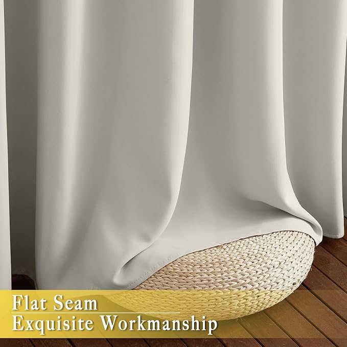 NICETOWN Patio Blackout Curtain Panels - Image 7
