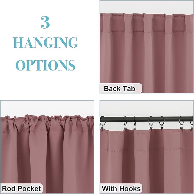 RYB HOME Small Window Curtains - Image 7