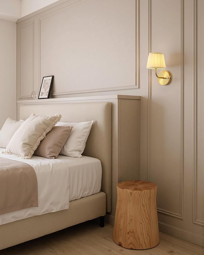 PUSU LED Cordless Gold H9.6 inch Small Wall Sconces Set of 2, Rechargeable - Image 7