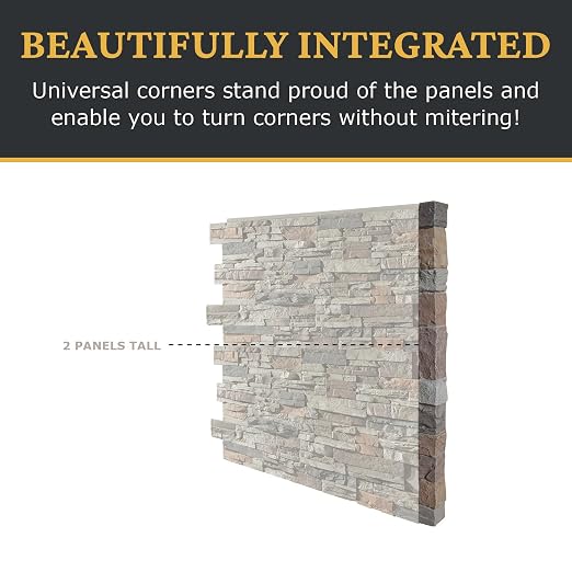 AZ Faux High-Density Polyurethane Faux Stone Flush Outside Corner - Image 7