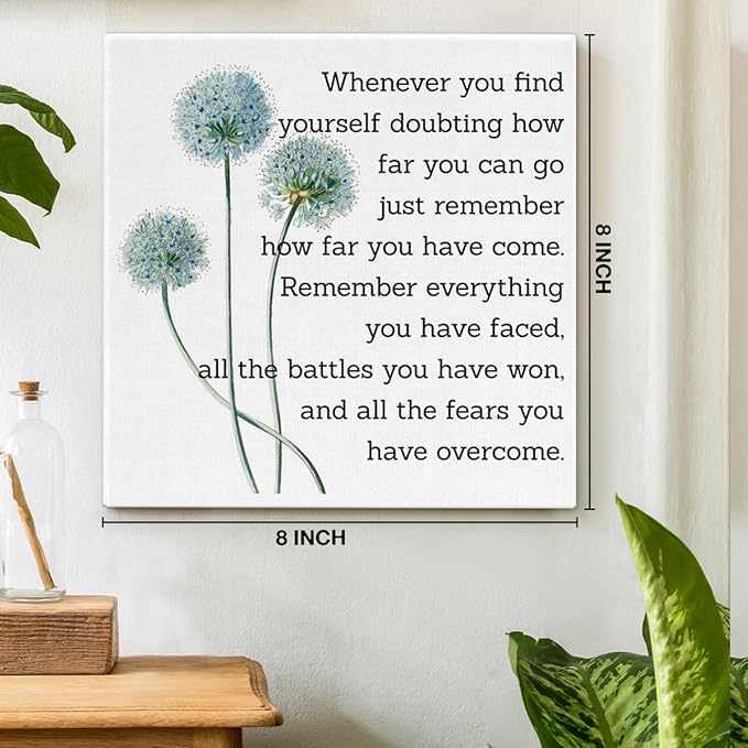 Motivational Quotes Wall Art Decor, Inspirational Graduation Decor Gift - Image 2