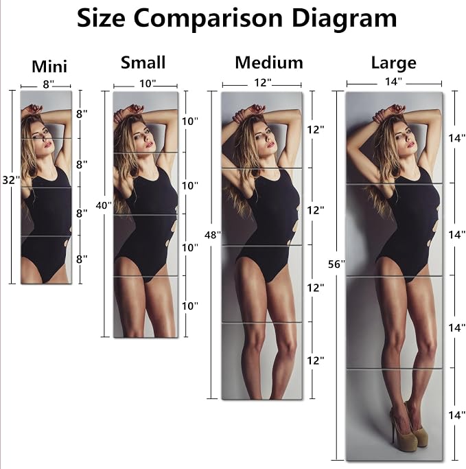 Shatterproof Full Length Mirror Tiles - Image 2