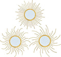 Mirror Decor Sunburst Mirrors Metal Sun Mirror Wall Decor Wall Mirror Home by wotieuns