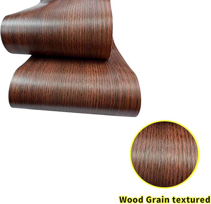 Teemall 10M Wood Grain Removable PVC Waterproof Border Wall Decor Self Adhesive - Image 4