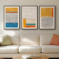 Framed Colorful Abstract Wall Art by Cuspin