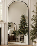 Antok 71" x32” Arched Full Length Floor Mirror, Free Standing/Wall Mount/Leaning by AntokMirror