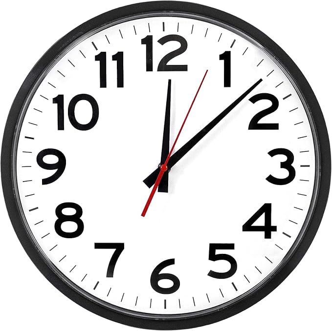 Ultimate Wall Clock | 14 Inch | Modern | Quartz | Analog | Home | Office | by TheUltimateWallClock