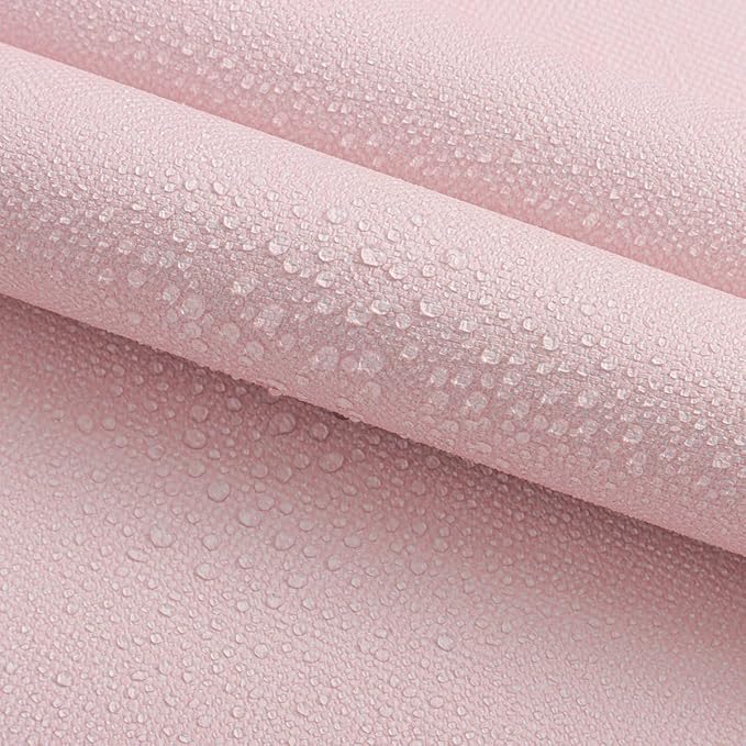 Pink Grasscloth Peel and Stick Wallpaper Textured Contact Paper 15.7inch x - Image 6